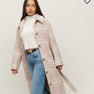 Reformation Middlefield Wool Coat